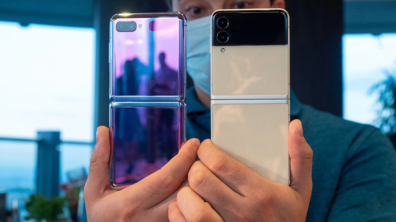 Thiết kế Z Flip3 và Z Flip tinh tế